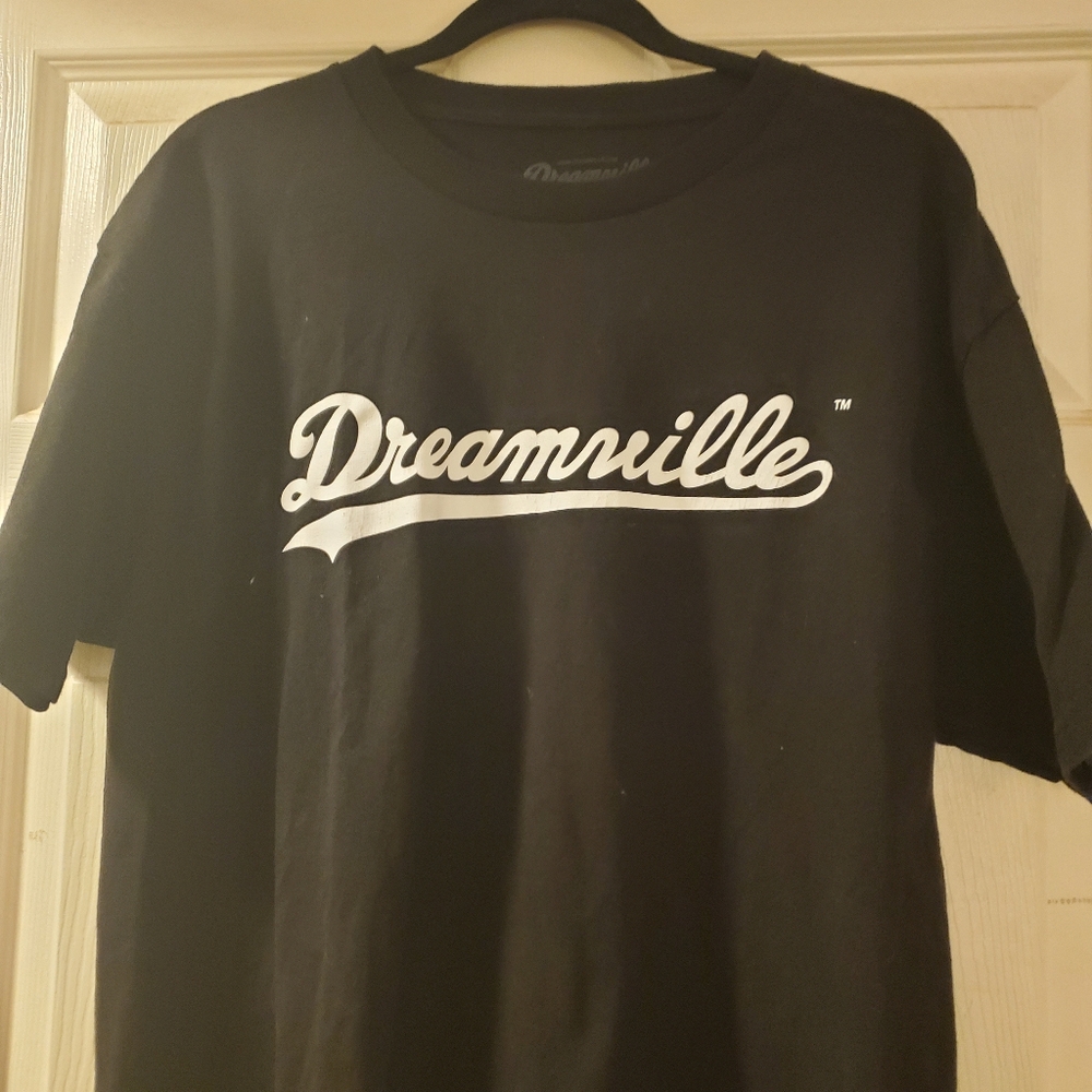 Vintage J. Cole Dreamville Black and White Short Sleeve Tee